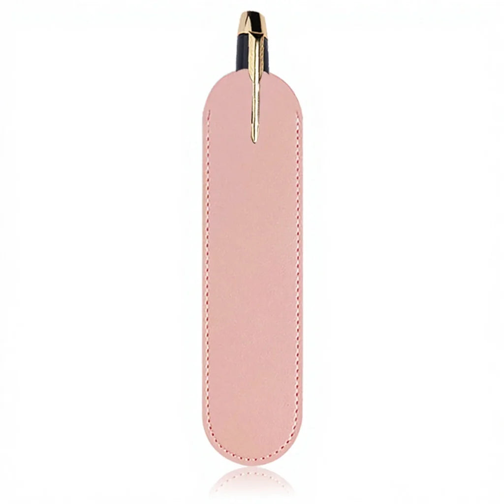 Custom PU Leather Pen Sleeve with Logo | 300 MOQ | 7-Day