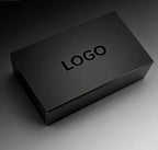 Custom Luxury Black Folding File Box: Degradable Corrugated Board, Magnetic Closure, Embossing