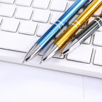 Laser Engraved Metal Pens: 7-Day Lead, 140x10mm, Custom Logo | Promotional Ballpoint Gifts