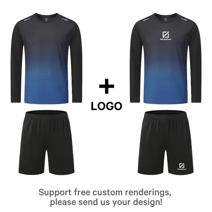 Custom Men's 2-Piece Polyester Tracksuit: Screen Print Logo, Quick-Dry, Gym & Running Activewear