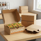 Custom Taco Box with Logo | 500 MOQ | 10-Day Lead Time