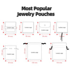 Custom Velvet Jewelry Pouch Wholesale | Microfiber Suede 500 MOQ