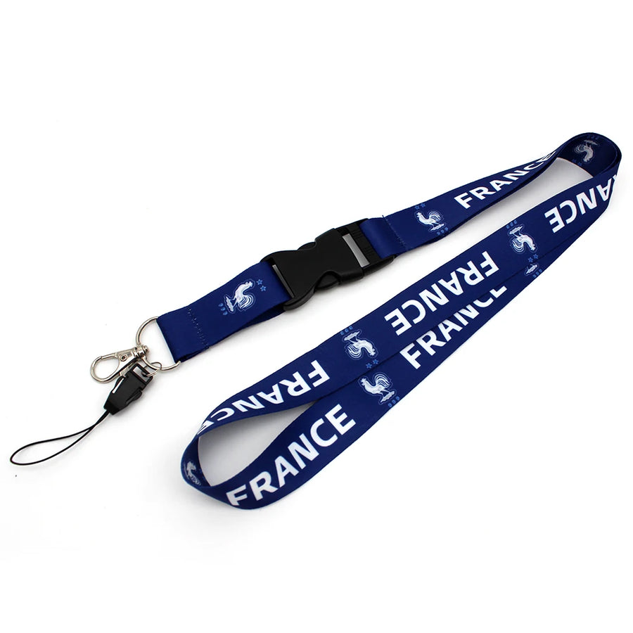 Vibrant Full-Color Personalized Lanyards - Silky Smooth Sublimation Neck Straps for Identity & Branding
