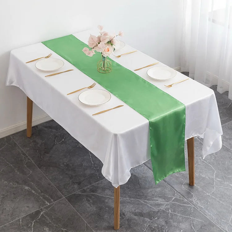 Satin Table Runners | 12×108 Inch | Stocked | MOQ 10
