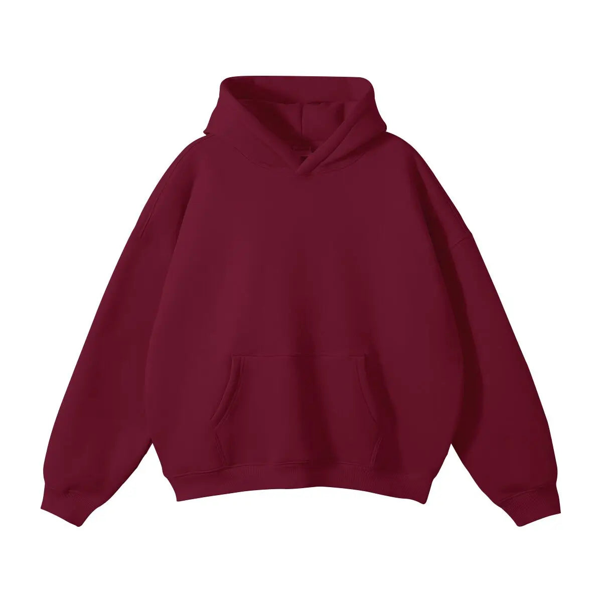 Thick Cotton Fleece Hoodie for Custom Printing (Oversized Fit)