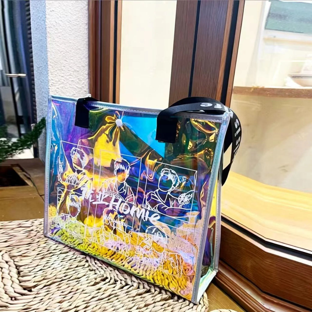 Custom PVC Cosmetic Bag Transparent Waterproof | Logo Toiletry Pouch | Bulk