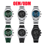 Custom Stainless Steel Chronograph Watch | 100 MOQ | 5BAR