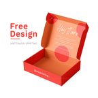 Custom Corrugated Packaging Box with Logo | 500 MOQ, Offset Print, 7 Finishing Options