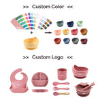 BPA-Free Silicone Feeding Set | MOQ 20 | 7-Day Lead