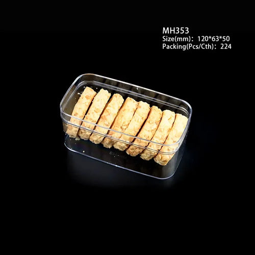 Clear PET Cake Boxes | Food-Grade | 7-15 Day Lead Time