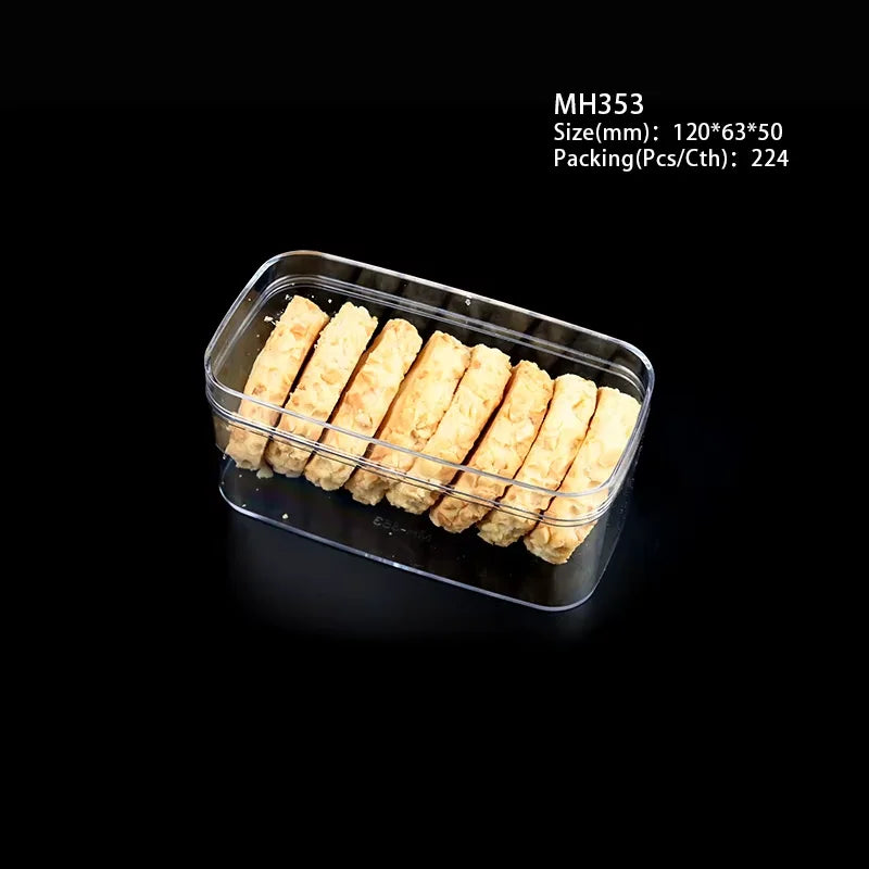 Clear PET Cake Boxes | Food-Grade | 7-15 Day Lead Time