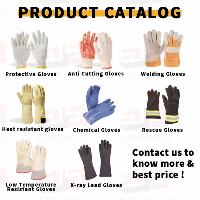 Custom Cotton Work Gloves with Logo | Bleached White Wholesale
