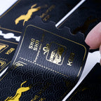 Custom Embossed Adhesive Product logo Bottle  Paper Labels Vinyl Foil Gold  Sticker Printing Waterproof  Labels  Tag