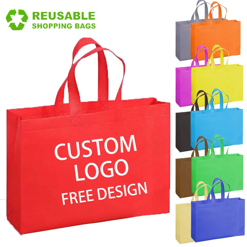 Custom Non-Woven Tote Bag Wholesale | 70 GSM Eco-Friendly 200 MOQ