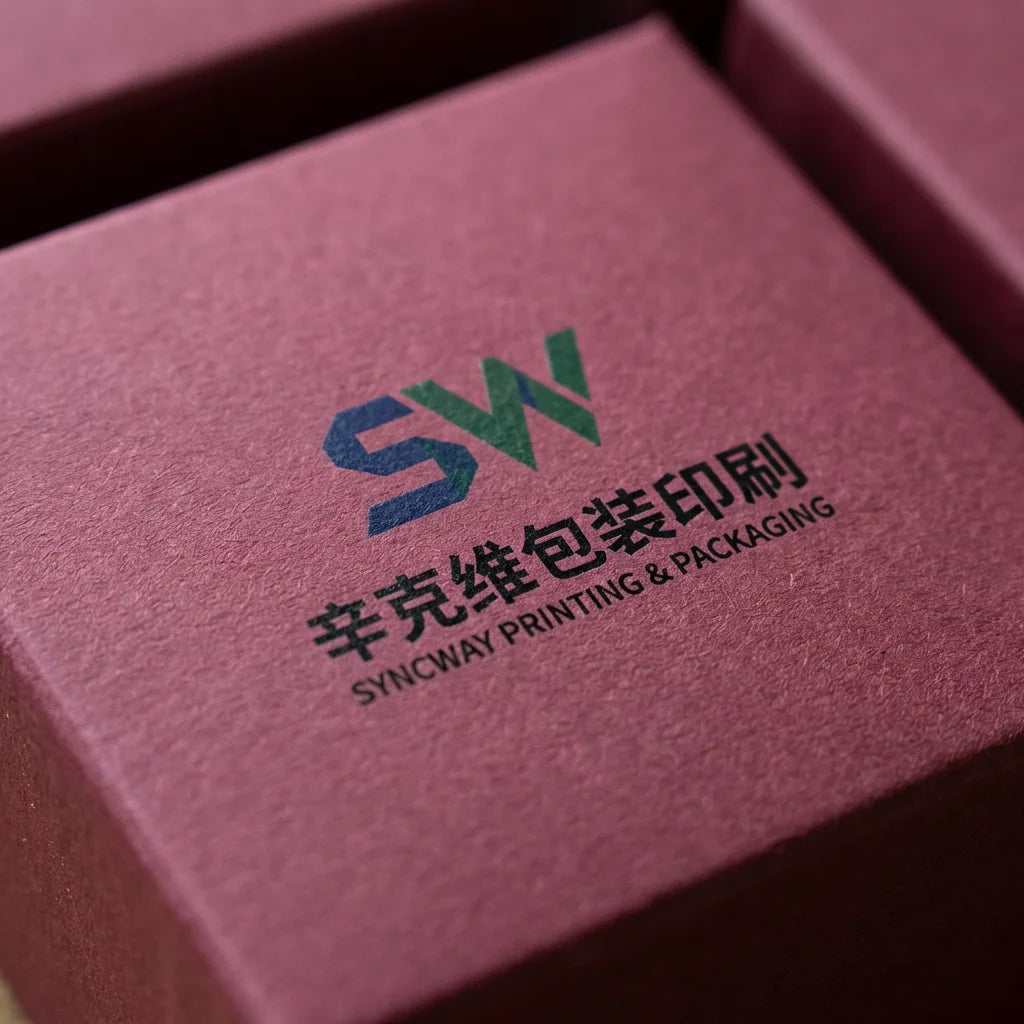 Bespoke Logo Bespoke Maroon Matte Textured Paper Box: Folding Snap-in Rigid Box with Magnetic Closure