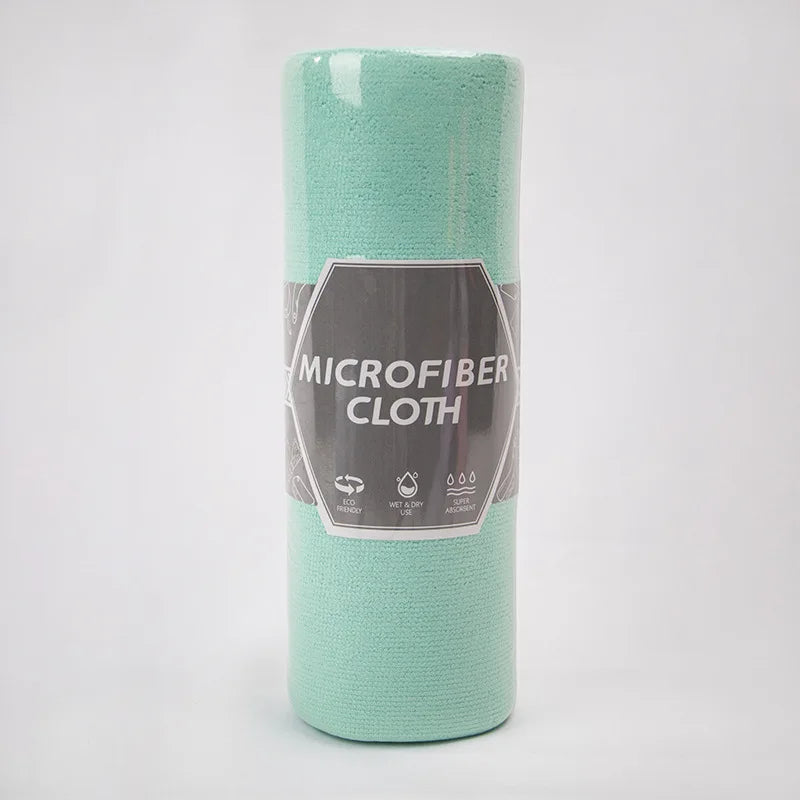 Custom Reusable Tear Away Microfiber Kitchen Towel Rolls | OEM Supplier for Dish & Cleaning Cloths