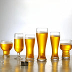 Custom Hand Blown Crystal Beer Mugs Wholesale | Logo Pint Glasses 48 MOQ
