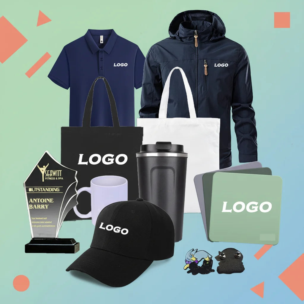 Custom Promotional Office Products | 500 Pcs MOQ Digital Printing Gifts