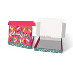 Custom Pink Corrugated Mailer Box | 200 MOQ, Free Design, Double-Sided Print