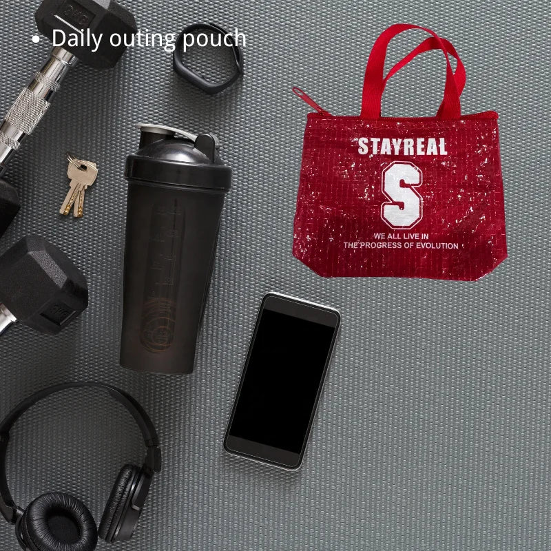 Custom PP Woven Zipper Pouch | 500 MOQ | $0.05 Logo Printing