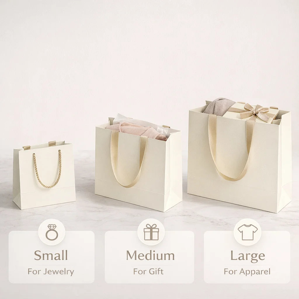 Custom Paper Shopping Bags | Kraft Boutique Retail Bags