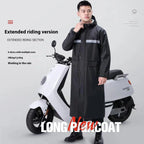 Custom Reflective Motorcycle Raincoat | 500 Pcs MOQ Heavy-Duty Oxford Cloth