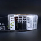 Transparent PVC Bottle Labels — ISO9001, 100 Pcs MOQ, Waterproof