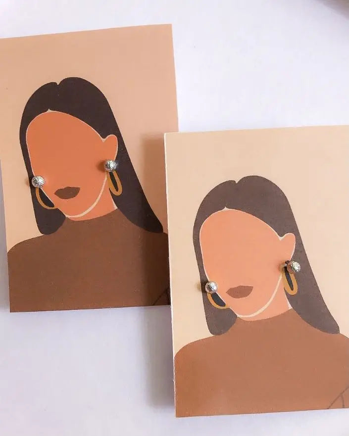 Custom Die Cut Jewelry Display Cards | Embossing | MOQ 100