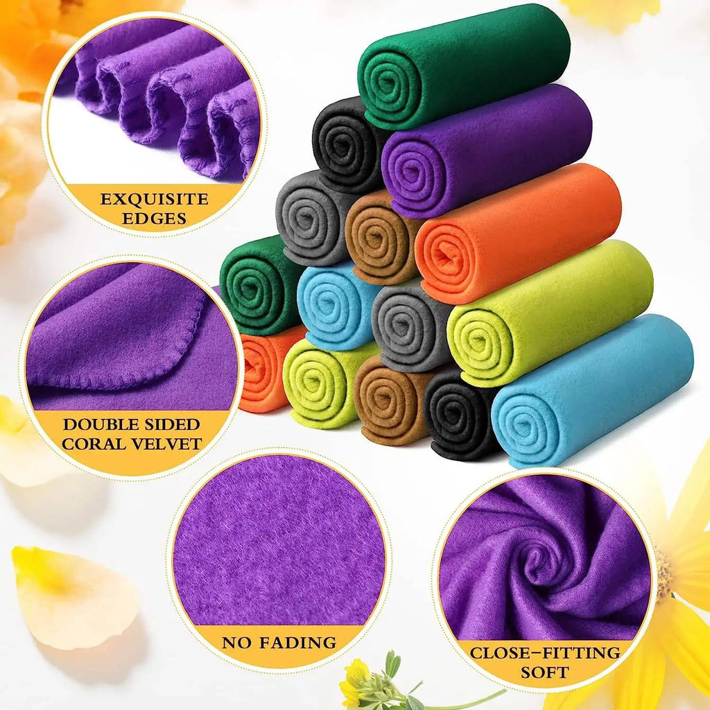 Simple Design Promotion Fleece Blanket Polyester Bulk Polar Blanket Customized