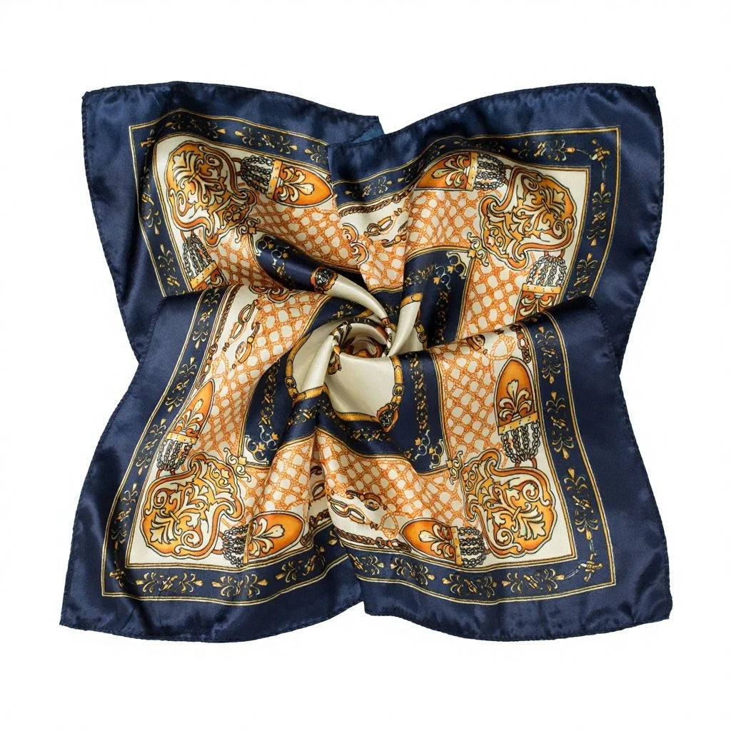 Personalized Silk Satin Scarves | 2-Piece MOQ & 3-7 Day Lead Time | 46 Colors | OEM Manufacture