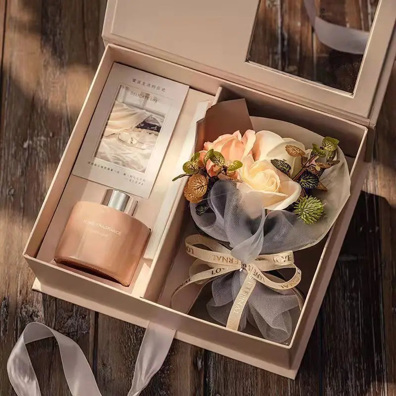 120ml Reed Diffuser Set with Logo | 5-7 Month Fragrance | 1000+ Scents