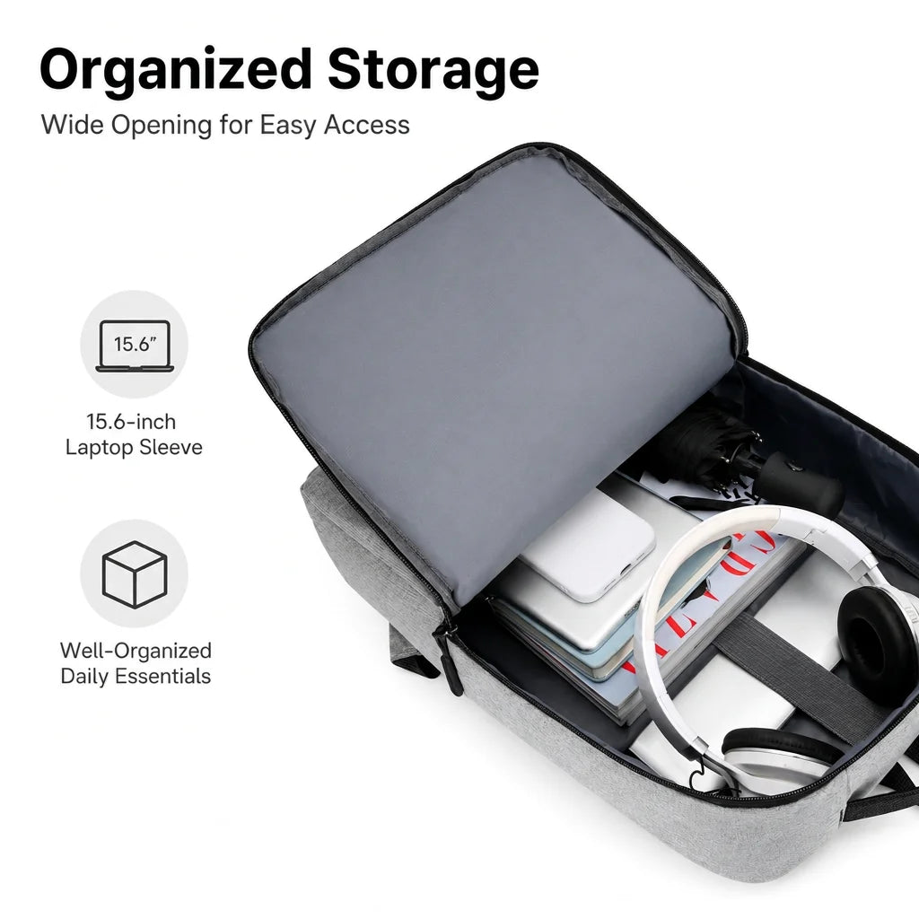 Custom 15.6-Inch Laptop Backpack with Logo | MOQ 20