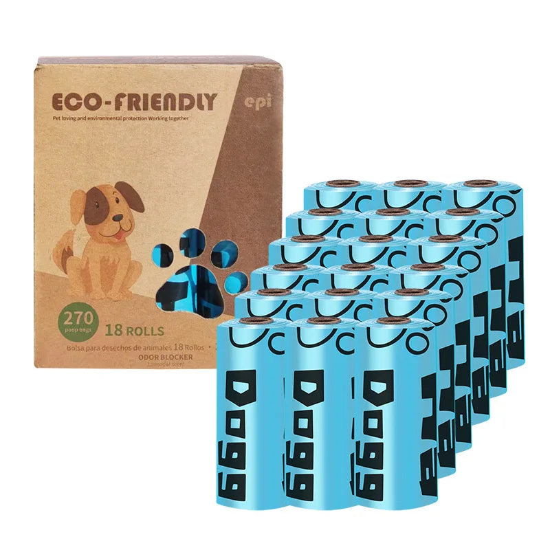 Custom Cornstarch Dog Poop Bags | Biodegradable Compostable | Eco-Friendly Wholesale