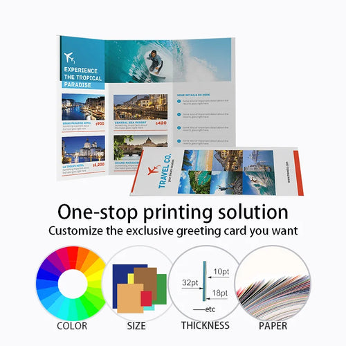 Custom A5 Flyer Printing | 500 Pcs MOQ, $0.10/Piece | UV, Offset, Digital