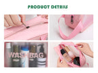Custom Transparent PVC Cosmetic Bags | 1,000 MOQ | 30-Day