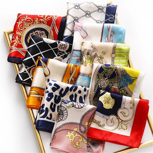 Personalized Silk Satin Scarves | 2-Piece MOQ & 3-7 Day Lead Time | 46 Colors | OEM Manufacture