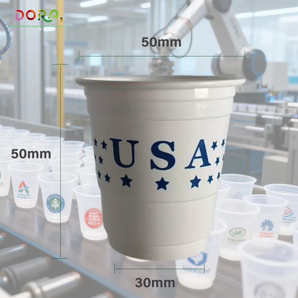 Custom PS Hot Cups with Logo | Bulk 100 Count