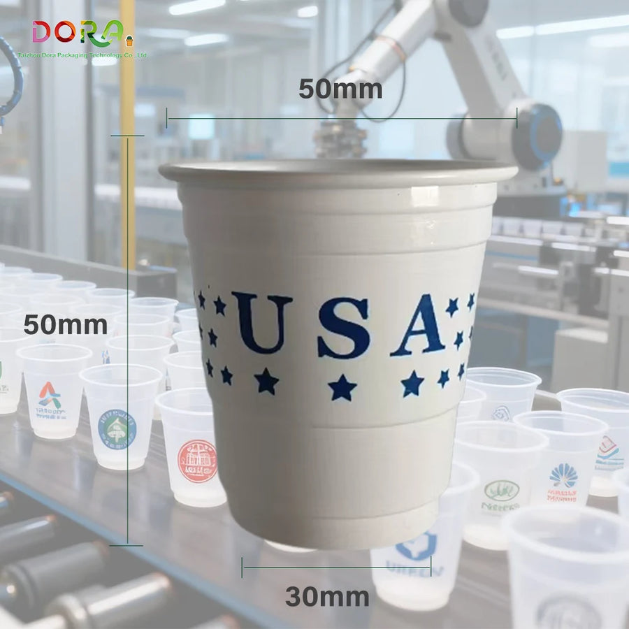 Custom PS Hot Cups with Logo | Bulk 100 Count