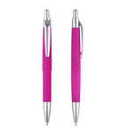 Custom Rubber Coated Pen 1.0mm | Orange Promotional Pen | 50pc MOQ