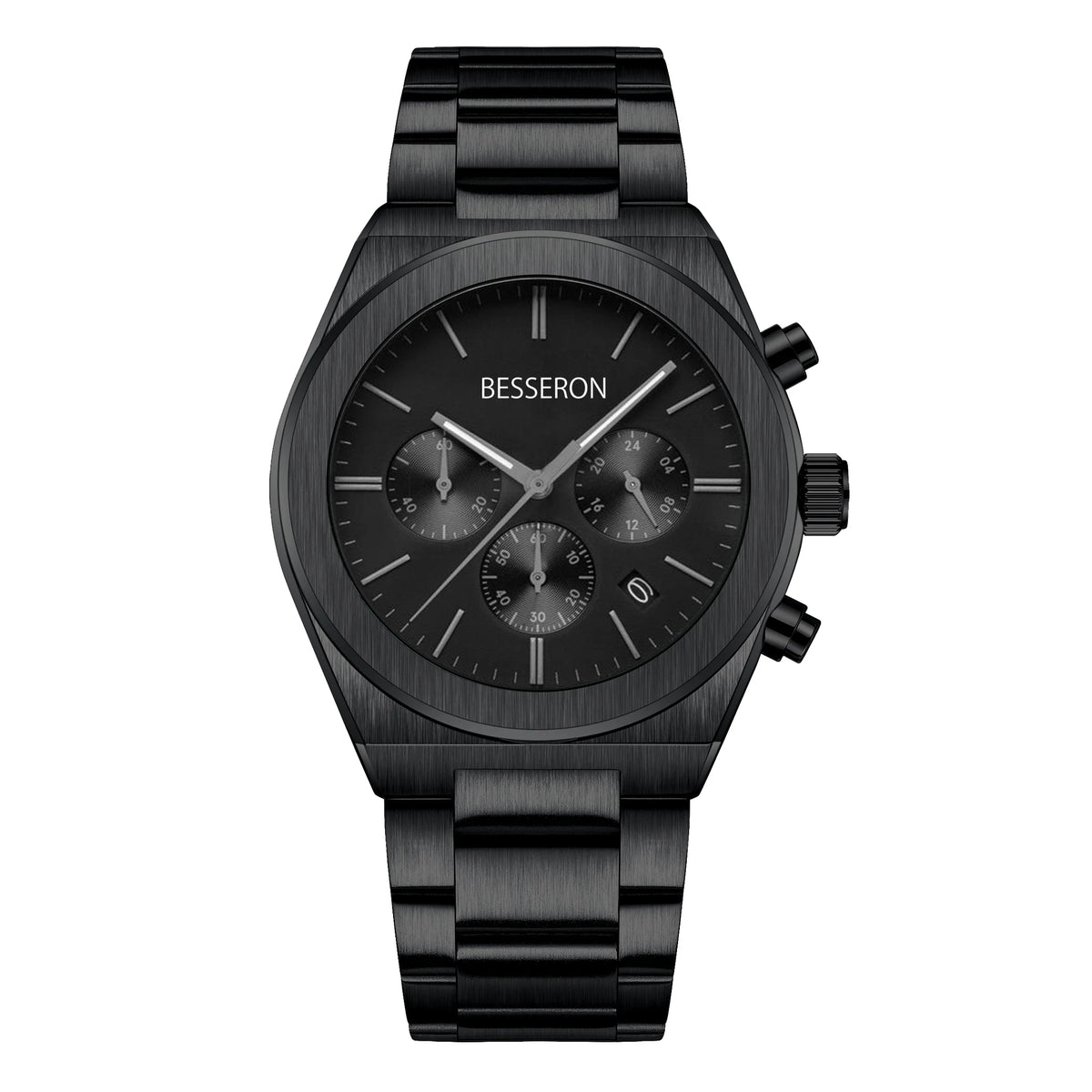 Custom Stainless Steel Chronograph Watch | 100 MOQ | 5BAR