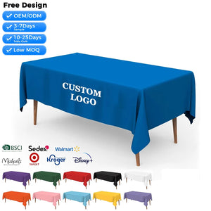 Custom PEVA Tablecloths | Waterproof, Stain-Resistant | 10,000 Pcs MOQ
