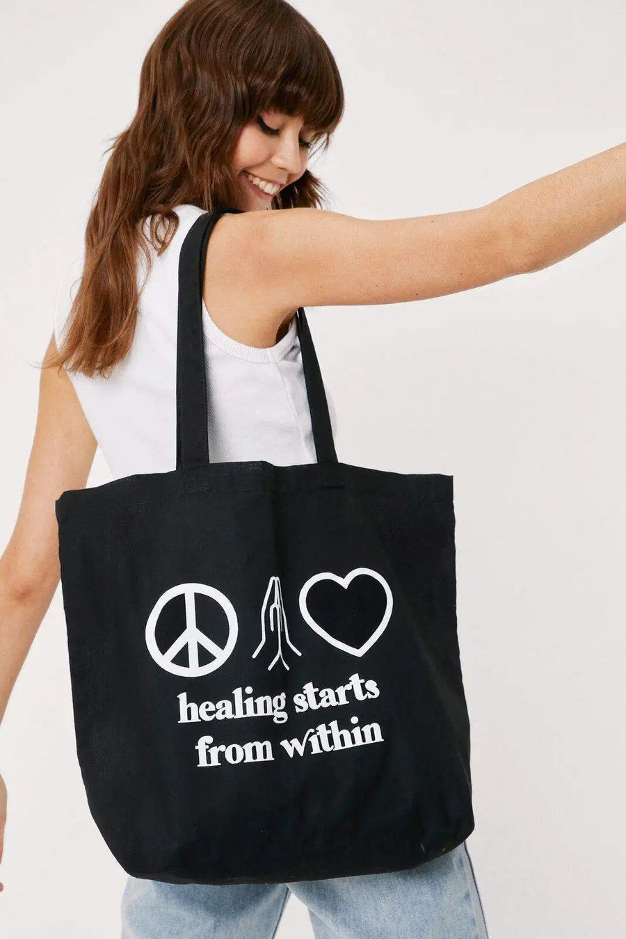 Private Label Canvas Tote Bag with Custom Logo – Large Capacity Everyday Shoulder Bag for Boutiques, Promotions & Eco Merch