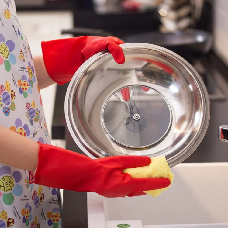 Custom Latex Dishwashing Gloves | 5,000 MOQ | 10-Day Lead