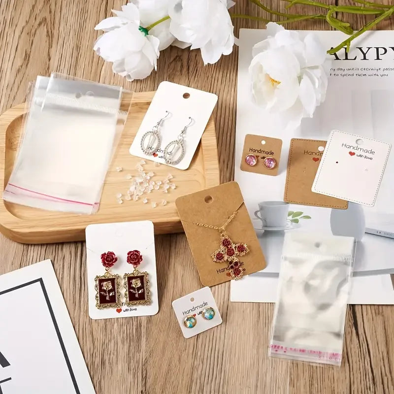 Custom Earring Display Cards with Logo | Paper, Custom Shapes