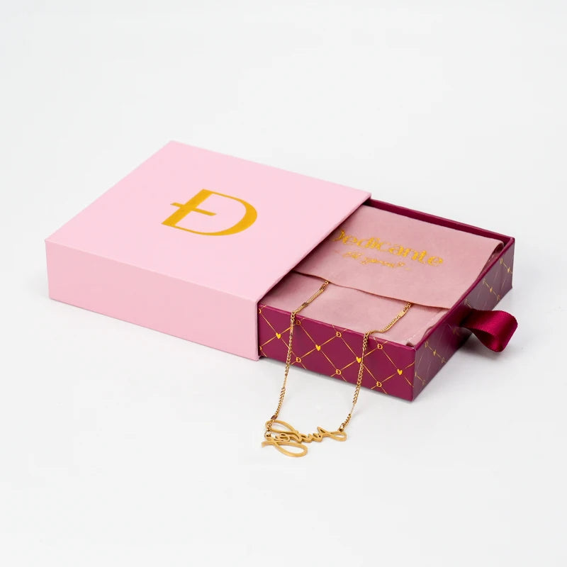 Custom Rigid Paper Drawer Box for Jewelry | MOQ 500 | 14-Day Lead Time