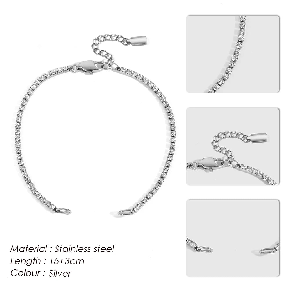 316L Stainless Steel Paperclip Chain | 14K Gold Plated | MOQ 1