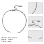 316L Stainless Steel Paperclip Chain | 14K Gold Plated | MOQ 1