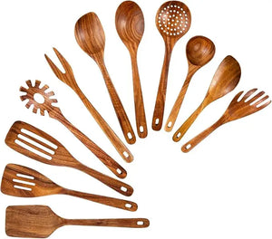 Custom Wooden Utensil Sets with Logo – Bamboo, 1 MOQ, 31-Day Lead