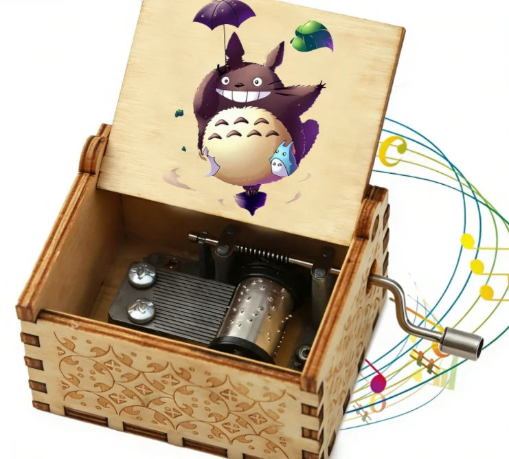 Custom Wooden Music Boxes with Logo – 10 MOQ, 18-Second Play