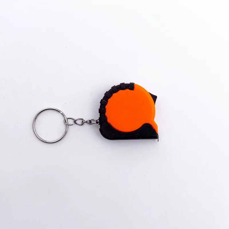 Custom Mini Tape Measure Keychain | 500 Pcs MOQ Steel Promotional Gift